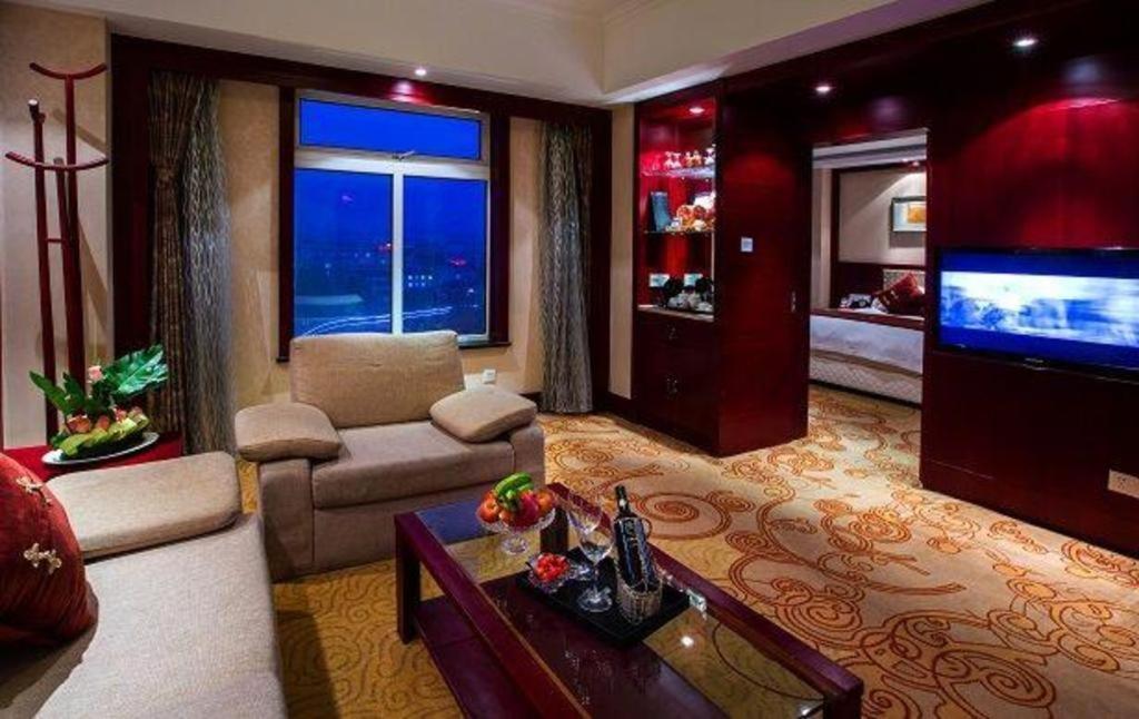 Feicheng Blossom Hotel Exterior foto