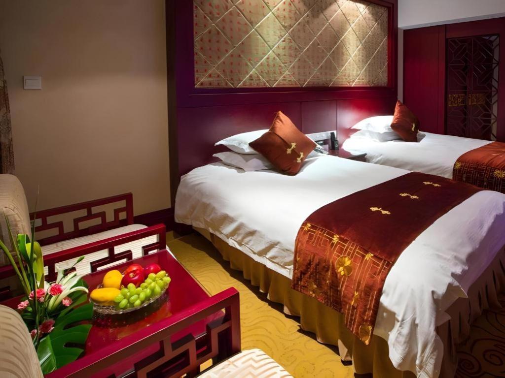 Feicheng Blossom Hotel Exterior foto